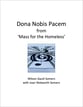 Dona Nobis Pacem SATB choral sheet music cover